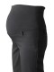 Black Over Bump Plus Size Maternity Trousers 